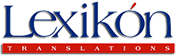 il logo di lexikon traduzioni